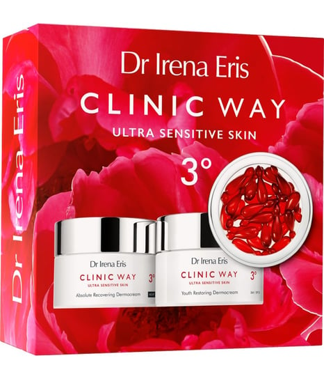 Dr Irena Eris, Clinic Way 3°, Zestaw kosmetyków do pielęgacji, 3 szt. Dr Irena Eris