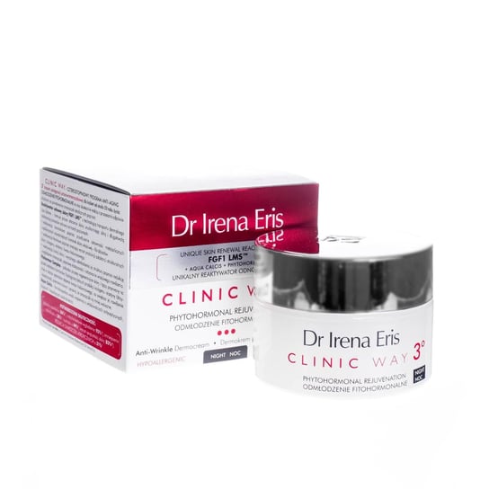 Dr Irena Eris, Clinic Way, krem przeciwzmarszczkowy na noc stopień 3, 50 ml Dr Irena Eris