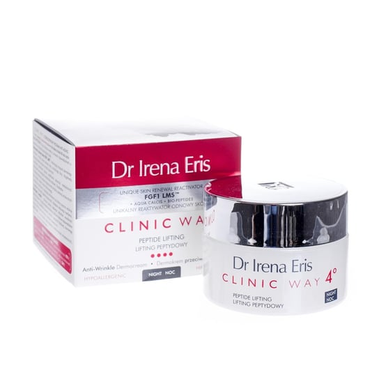 Dr Irena Eris, Clinic Way, krem przeciwzmarszczkowy na noc stopień 4, 50 ml Dr Irena Eris
