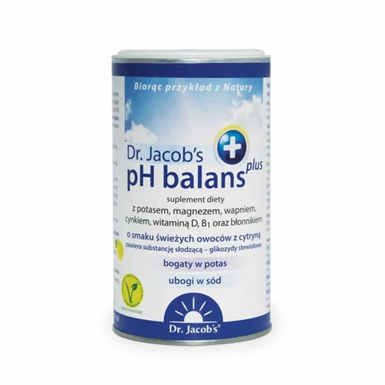 Dr. Jacob's Proszek zasadowy pH balans PLUS - 300 g Dr.Jacob's