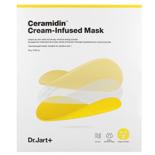 Dr.Jart+, Ceramidin Cream-Infused Mask, zestaw, 5 x 18g Dr. Jart+