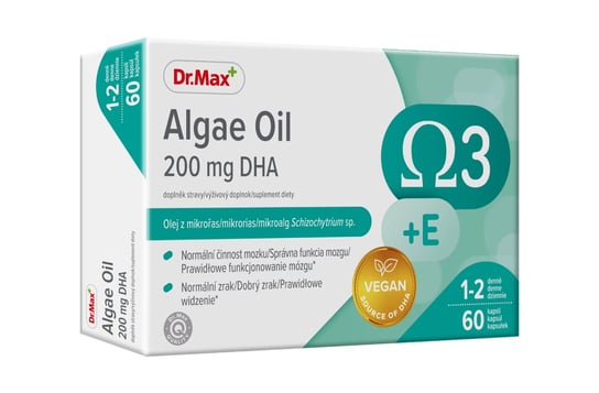 Dr.Max, Algae Oil, Suplement diety, 60 kaps. Dr.Max Pharma