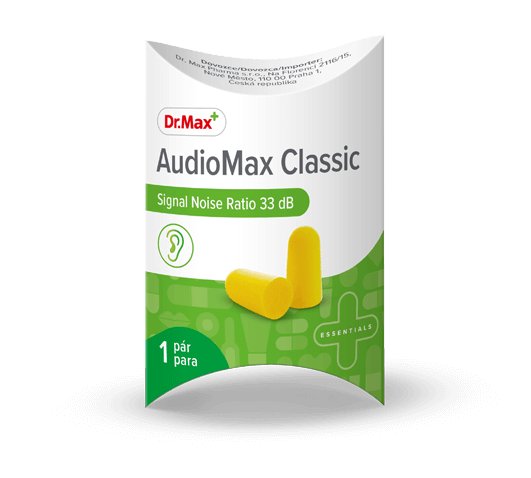 Dr Max AudioMax Classic, Stopery do uszu, 2 szt. Dr. Max Pharma