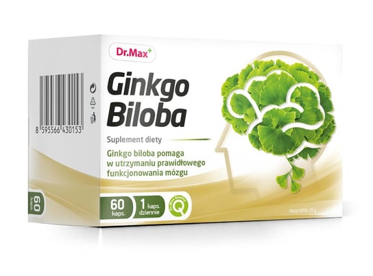 Dr.Max, Ginkgo Biloba, Suplement diety, 60 kaps. Dr.Max
