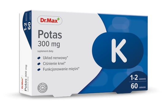 Dr.Max, Potas, suplement diety, 60 tab. Dr.Max Pharma
