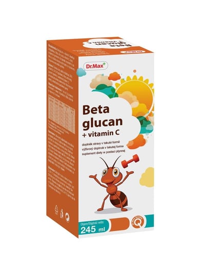 Dr.Max, suplement diety Betaglucan + vitamin C, 245 g Dr.Max