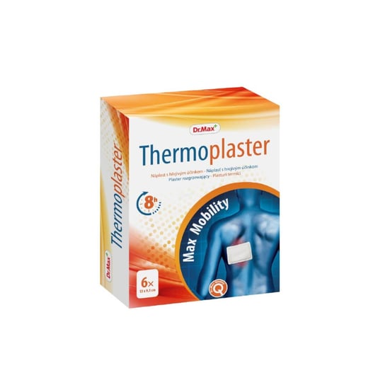 Dr.Max, Thermoplaster, plaster rozgrzewający, 6 szt. Dr.Max