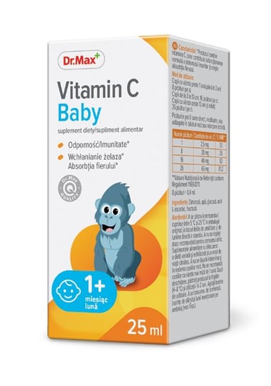 Dr.Max, Vitamin C Baby Suplement diety, 25 ml Dr.Max Pharma