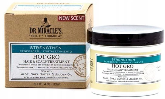Dr. Miracle's, Hot Gro Hair & Scalp Treatment, Odżywka do włosów, 118g Dr. Miracle's