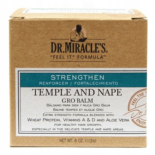 Dr. Miracle's, Temple and Nape Gro Balm, Odżywka do włosów, 118ml Dr. Miracle's