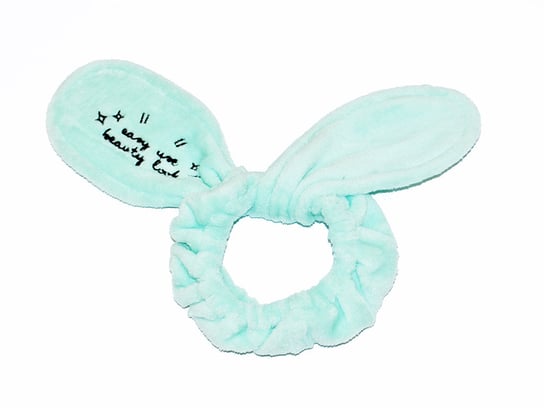 Dr. Mola Bunny Ears pluszowa opaska kosmetyczna królicze uszy Miętowa Dr. Mola