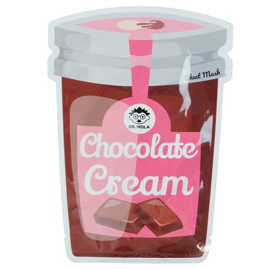 Dr. Mola Chocolate Cream, Ujędrniająca Maseczka W Płachcie Na Bazie Ekstraktu Z Kakao, 23ml Dr. Mola