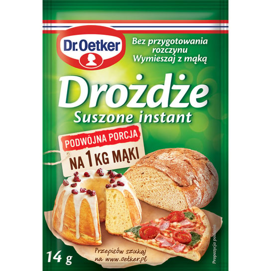 Dr. Oetker drożdże instant 14g Dr. Oetker