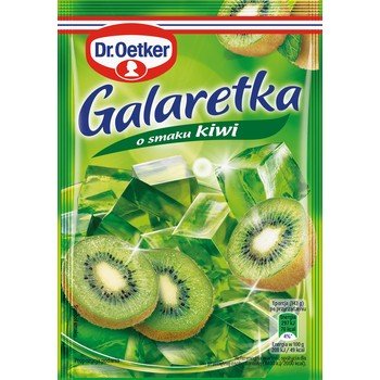 Dr. Oetker Galaretka o smaku kiwi 72 g Inna marka