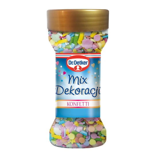 Dr. Oetker konfetti mix dekoracji 50g Dr. Oetker