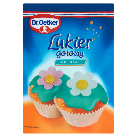 Dr. Oetker lukier gotowy niebieski 100g Dr. Oetker