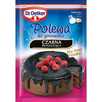 Dr. Oetker Polewa Do Gotowania Czarna Błyszcząca 77 G Inna marka