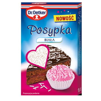 Dr. Oetker Posypka Biała 80 G M&C