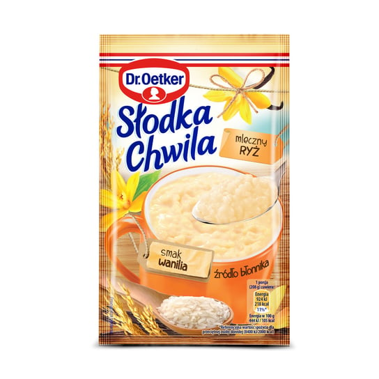 Dr. Oetker słodka chwila ryż waniliowy 58g Dr. Oetker