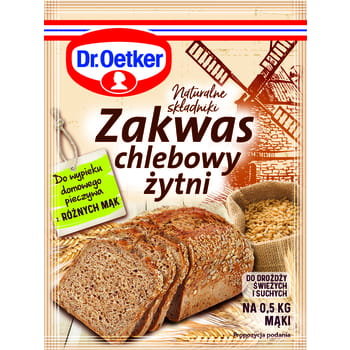 Dr. Oetker Zakwas chlebowy żytni 15g Dr. Oetker