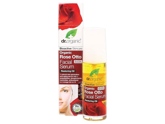 Dr.Organic Bioactive Skincare, serum do twarzy z organicznym olejkiem różanym, 30 ml Dr.Organic