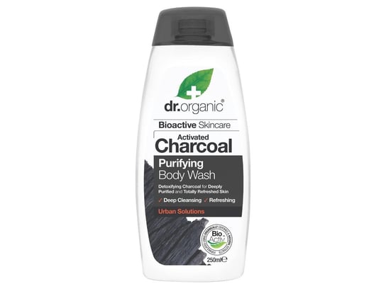 Dr.Organic Charcoal, żel do mycia ciała z organicznym aktywnym węglem drzewnym, 250 ml Dr.Organic
