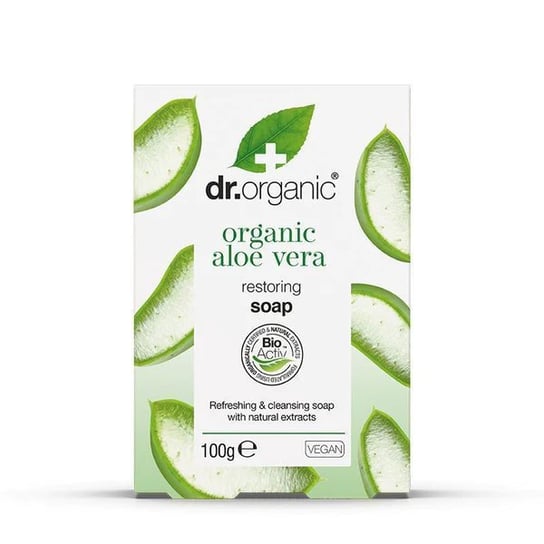 Dr.Organic, Delikatne Oczyszczające Mydło W Kostce Z Organicznym Aloesem I Rozmarynem, 100g Dr Organic