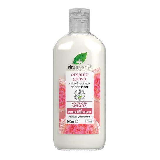 Dr.Organic Guava, Wygładzająca Odżywka Do Włosów Farbowanych Z Ekstraktem Z Organicznej Guawy, 265ml Dr.Organic