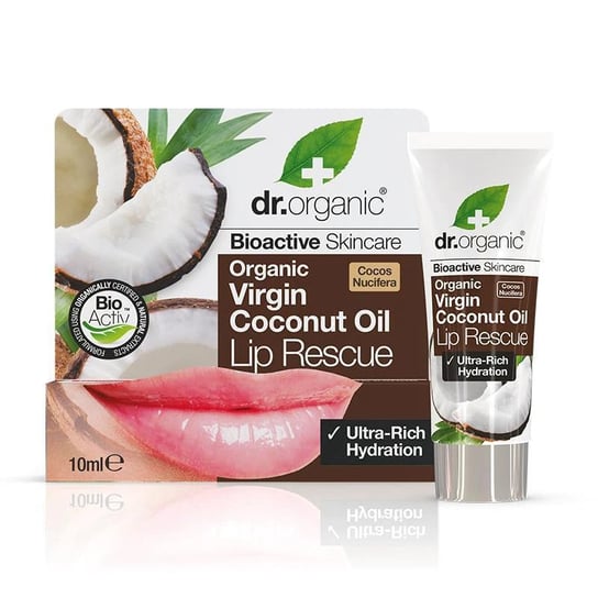 Dr.Organic, Intensywnie Wygładzające Serum Do Ust Z Organicznym Olejem Kokosowym, 10ml Dr Organic Ltd