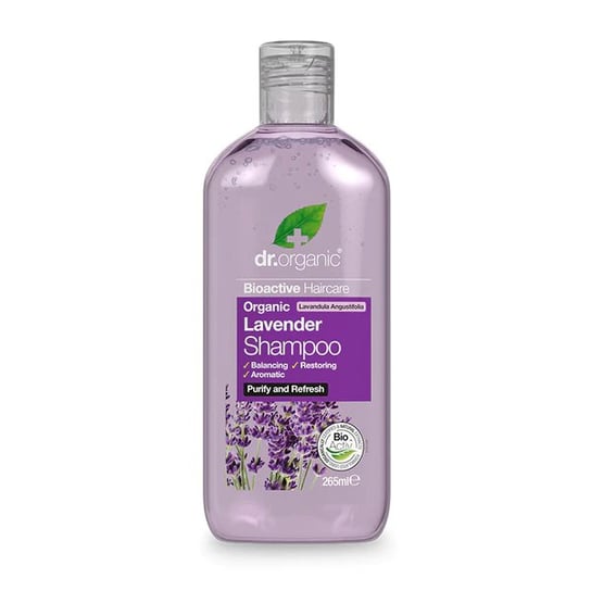 Dr.Organic Lavender, Balansujący Szampon Oczyszczający Z Olejkiem Z Organicznej Lawendy, 265ml Dr.Organic