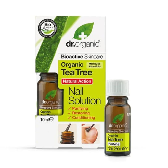 Dr.Organic, Regenerujący Preparat Do Paznokci Z Olejkiem Z Drzewa Herbacianego, 10ml Dr Organic