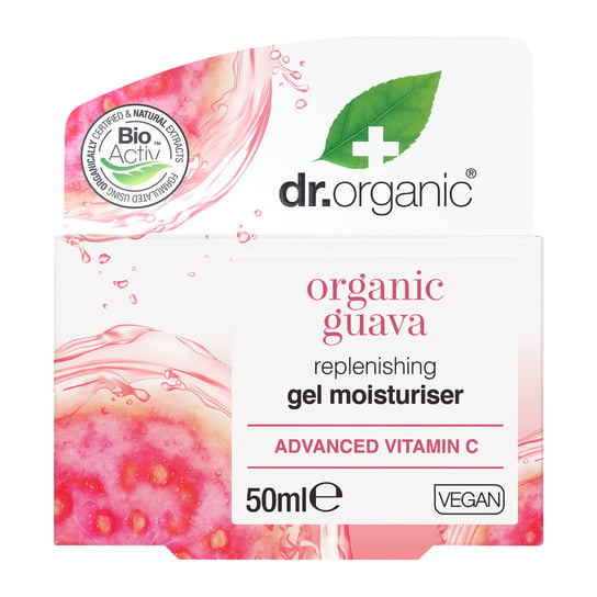 Dr Organic, żel nawilżający do twarzy z guavą, 50 ml Dr Organic Ltd
