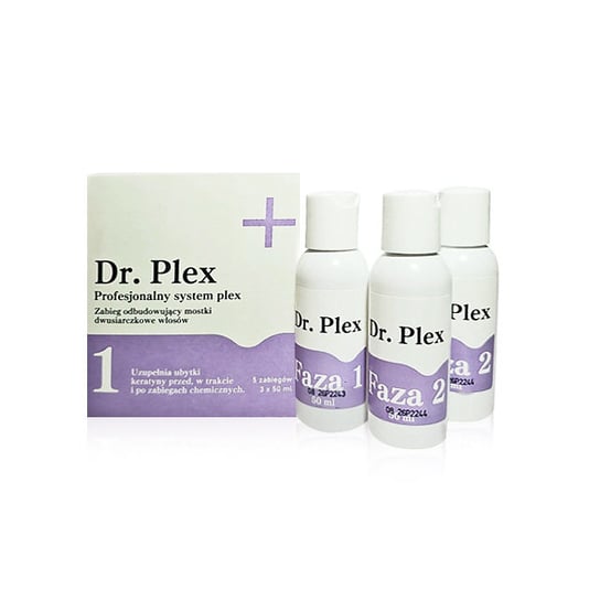 Dr. Plex, Profesjonalny System Plex, Zestaw Do Włosów, 3x50ml Dr. Plex