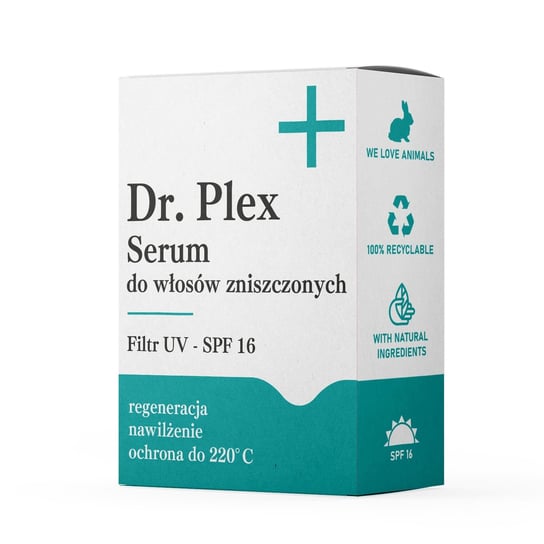 Dr. Plex, Serum do włosów zniszczonych, 20ml Dr. Plex
