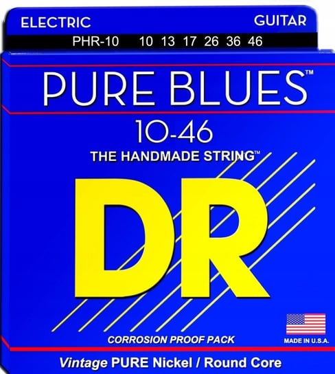'DR PURE BLUES PHR-10-46 - STRUNY DO ELEKTRYKA DR PHR-10-46' DR PURE