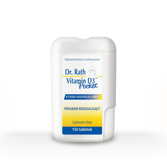 Dr Rath VITAMIN D3 POCKET 150 tabl. | Sklep EMPIK.COM