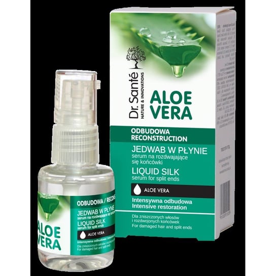 Dr. Sante, Aloe Vera, serum-jedwab w płynie na rozdwajające końcówki włosów, 30 ml Dr. Sante