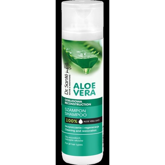 Dr. Sante, Aloe Vera, szampon do włosów oczyszczająco-regenerujący, 250 ml Dr. Sante