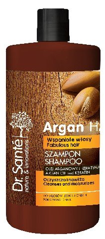 Dr. Sante, Argan Hair, szampon oczyszczający do włosów uszkodzonych, 1000 ml Dr. Sante