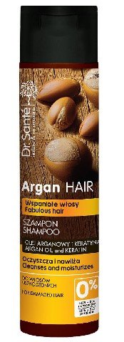 Dr. Sante, Argan Hair, szampon oczyszczający do włosów uszkodzonych, 250 ml Dr. Sante