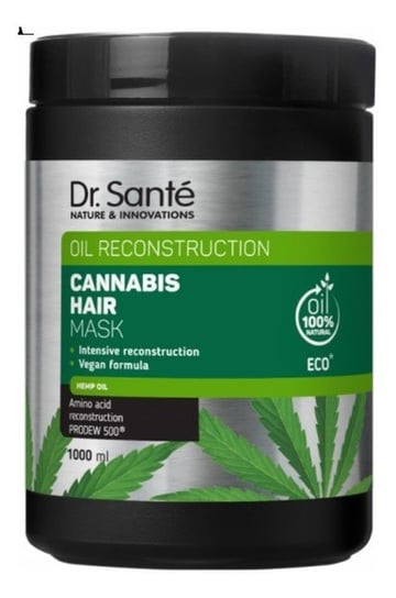 Dr. Sante Cannabis Hair Rewitalizująca maska do włosów 1000ml Dr. Sante