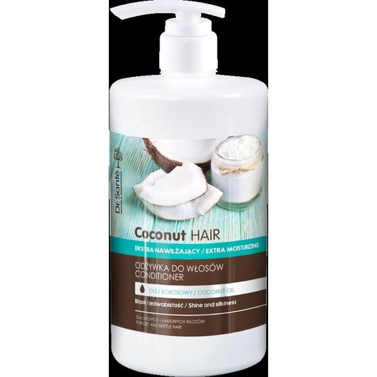 Dr. Sante, Coconut Hair, odżywka nawilżająca do włosów suchych i łamliwych, 1000 ml Dr. Sante