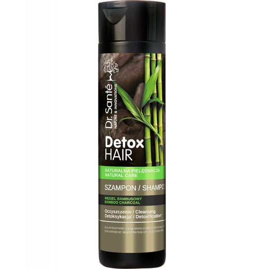 Dr. Sante, Detox Hair, szampon regenerujący do włosów z węglem bambusowym, 250 ml Dr. Sante