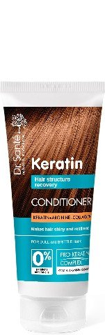 Dr. Sante, Keratin Hair, odżywka odbudowująca do włosów łamliwych i matowych, 200 ml Dr. Sante