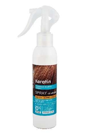 Dr. Sante, Keratin Hair, spray odbudowujący do włosów łamliwych i matowych, 150 ml Dr. Sante
