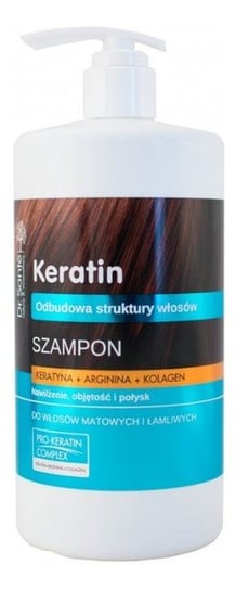 Dr. Sante, Keratin, szampon do włosów z Keratyną, Argininą i Kolagenem, 1000 ml Dr. Sante