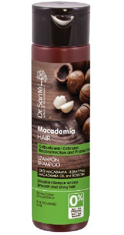 Dr. Sante, Macadamia Hair, szampon odbudowujący do włosów osłabionych, 250 ml Dr. Sante