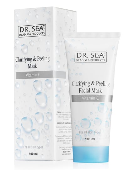 Dr.Sea  Maseczka oczyszczająco-peelingująca do twarzy z kolagenem i wit. C Dr. Sea