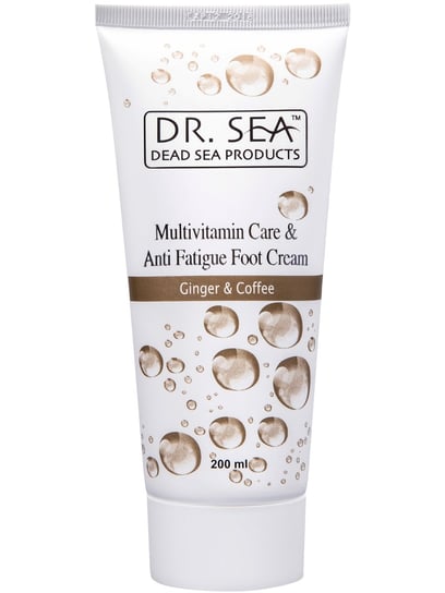 Dr.Sea  Multiwitaminowy krem przeciwzmęczeniowy do stóp z imbirem i kawą, 200ml Dr. Sea