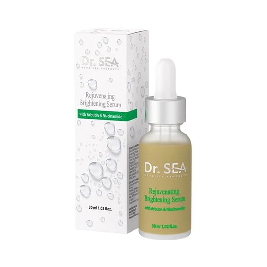 Dr. Sea, Serum odmładzająco-rozświetlające z arbutyną i niacynamidem, 30ml Dr. Sea